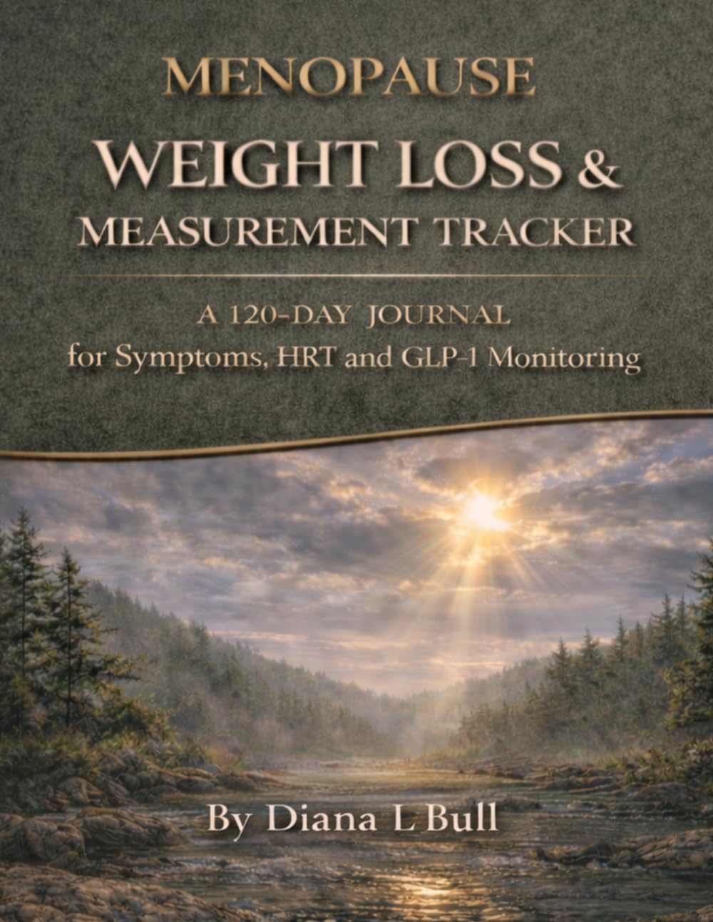Menopause Weight Loss and Measurement Tracker: A 120-Day Journal For Symptoms, HRT, GLP-1 Monitoring
