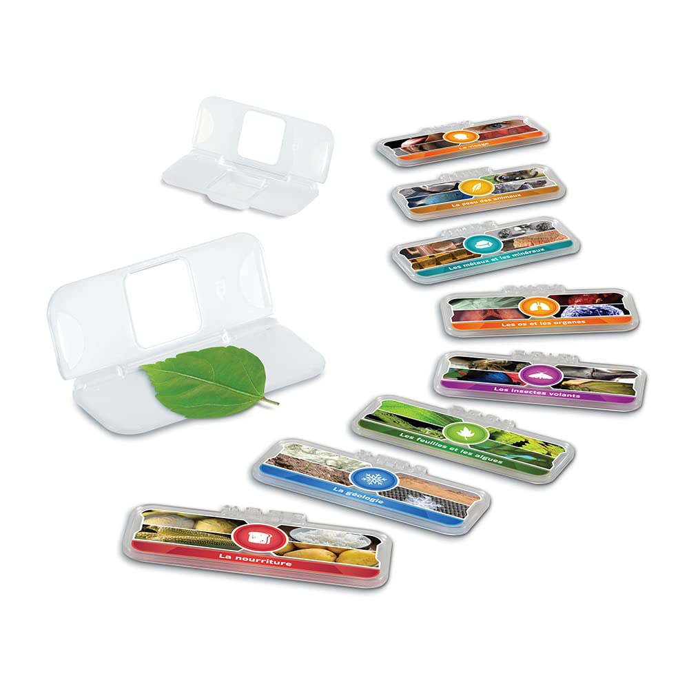 VTech - Genius XL Microscope Vidéo Interactif, avec Écran Couleur Numérique, Photos et Vidéos de la BBC, Jouet Scientifique Éducatif, Cadeau Enfant Dès 7 Ans - Contenu en Français