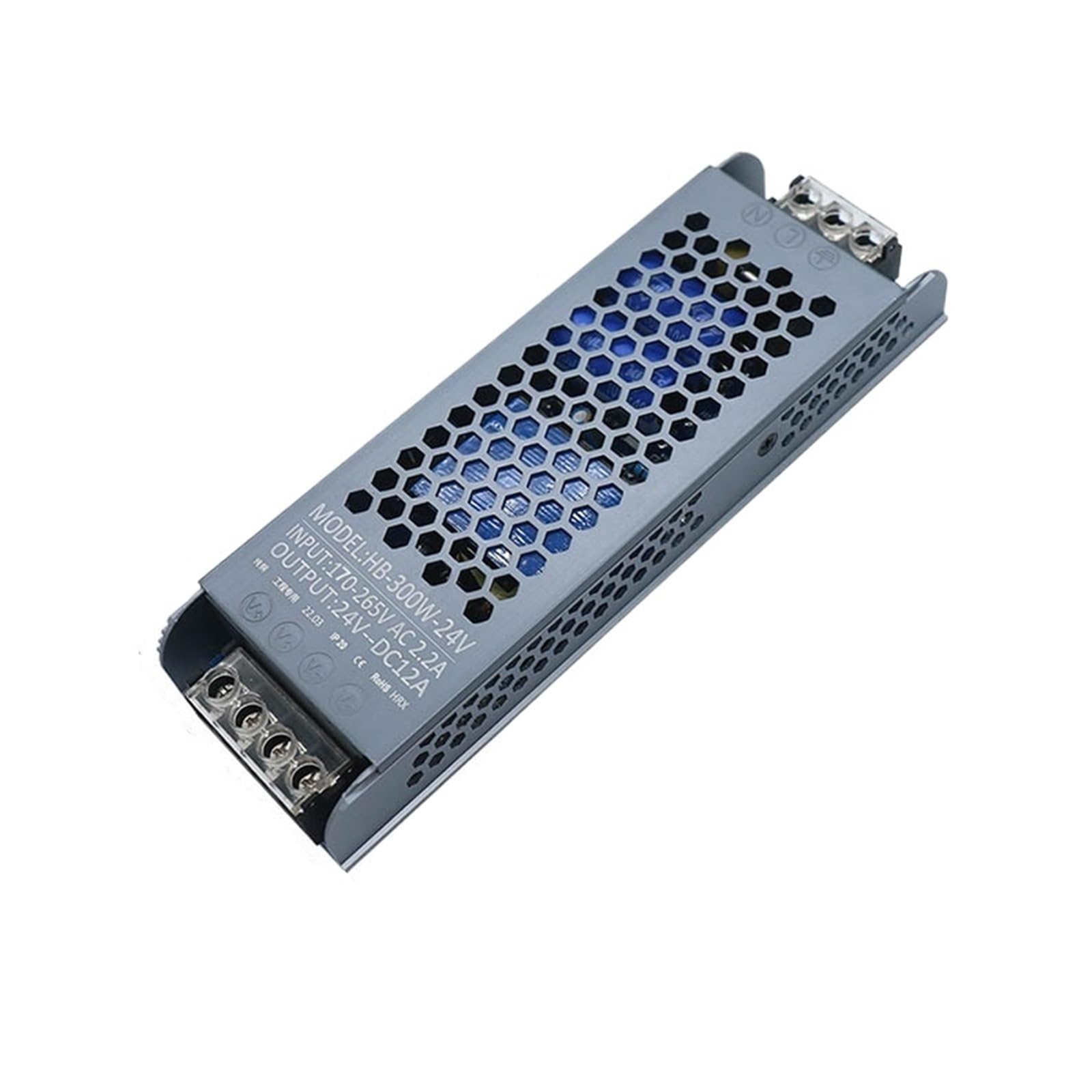Transformateur LED 300W en cuivre alimentation stable DC 24V