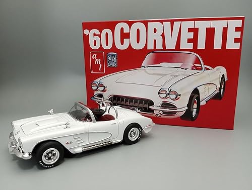 Miniatura 6 de AMT 1960 Chevrolet Corvette Kit de modelo a escala 1:25