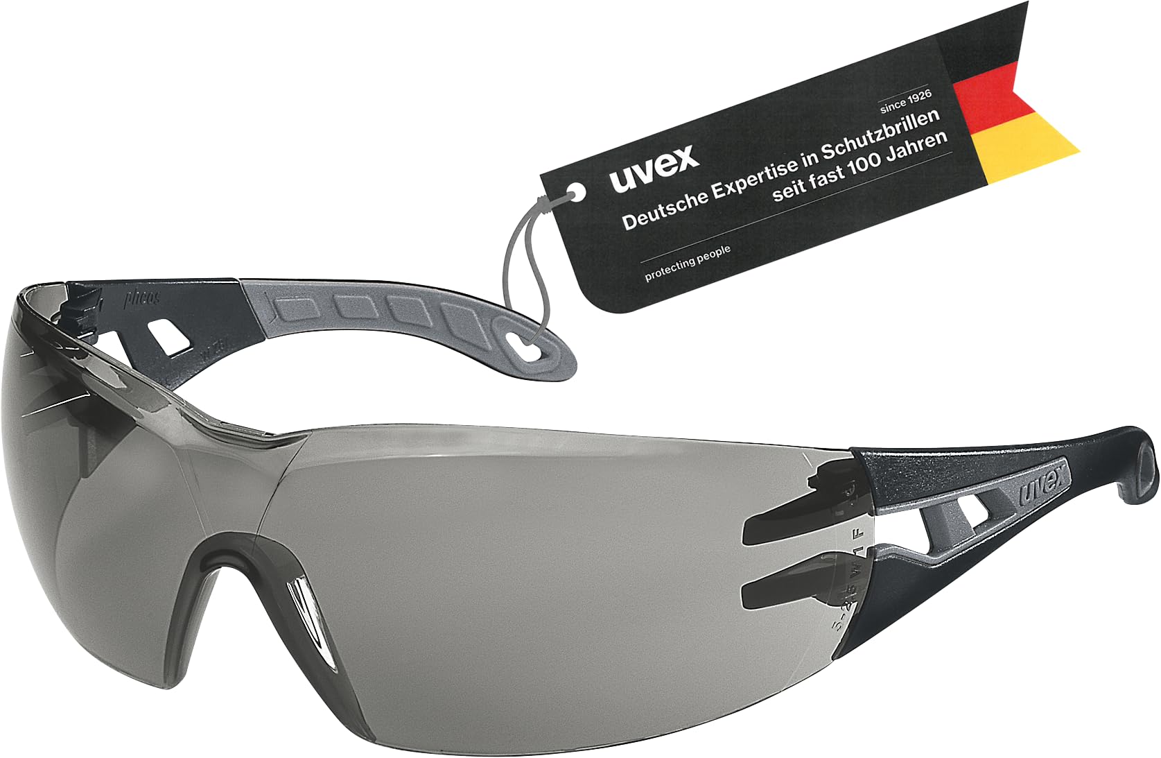 Uvex Pheos Gafas de Seguridad - Protección Laboral - Antiarañazos y Antivaho