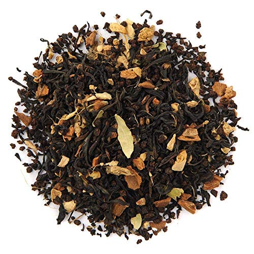 Image of Organic Positively Tea Company, Masala Chai Black Tea, Loose Leaf, 4 Ounce