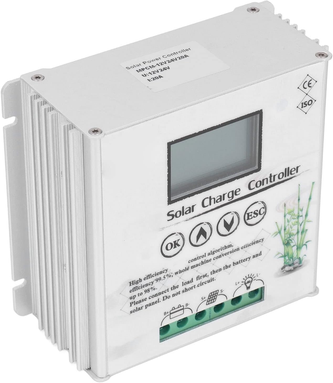 Automatic Hybrid Wind Solar Controller, MPPT Charging Anti Static 24V