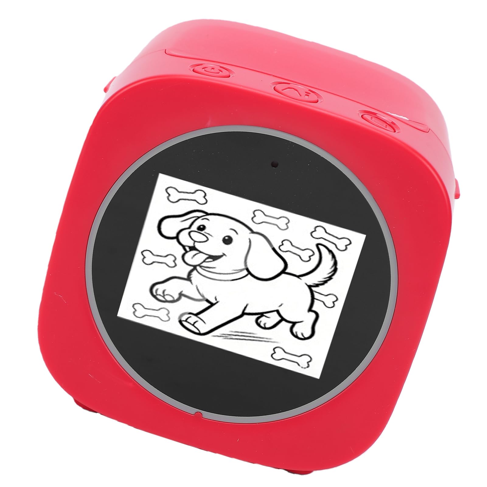 Matybobe Stampante per Adesivi Vocali Termici Ai Design Innovativo per attività di Apprendimento Divertenti Adatte Ai Bambini 2,4 Pollici Rosso