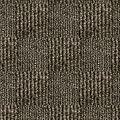 60 sq.ft. Do-It-Yourself Installation Peel-and-Stick Carpet Tiles - Crochet Style (24"x24" Set of 15) (Espresso)