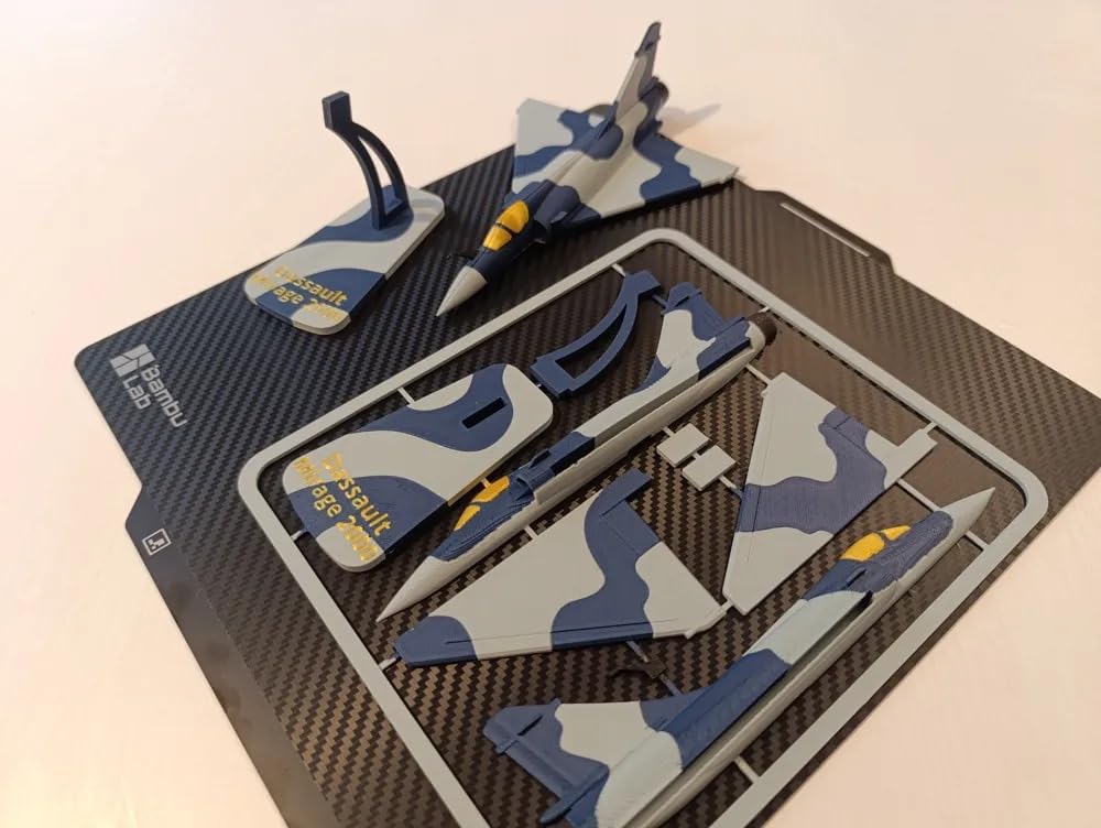 3D Craft Military Aircraft Model Kit, DIY Assembly Toy with Camouflage Design, 25 x 20 cm, Display Stand Included, Figure Toy-picture-29