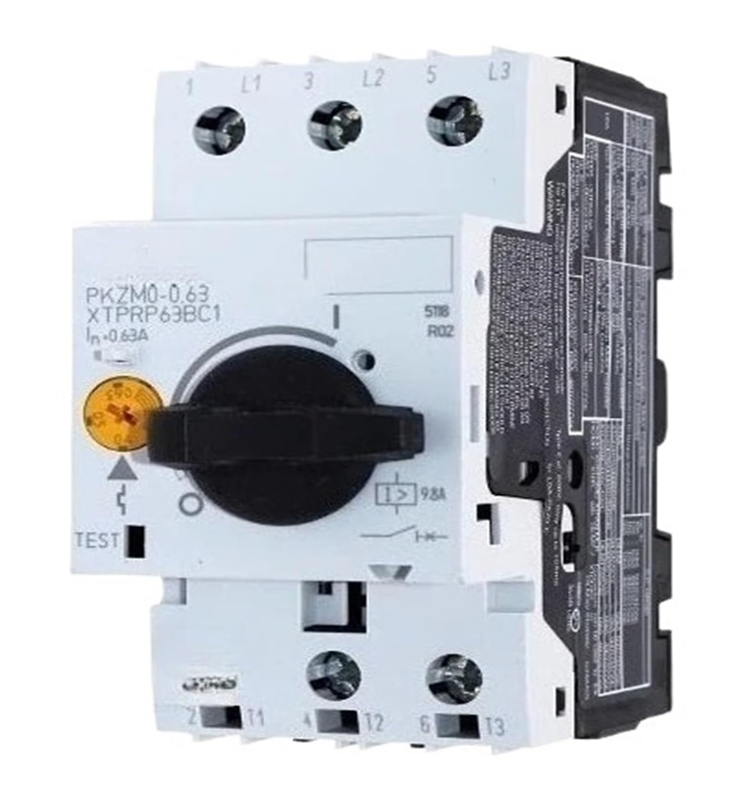 Disjoncteur moteur PKZM0-0.63 XTPRP63BC1 pour protection de circuits industriels