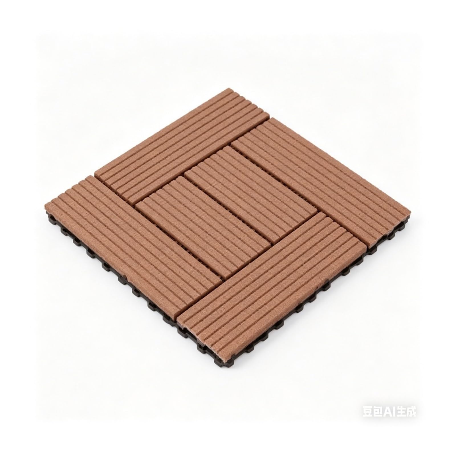 Piastrelle for pavimenti in legno ad incastro Pavimentazione esterna anticorrosione for balcone Terrazza Cortile Pavimentazione a terra Pavimentazione impermeabile