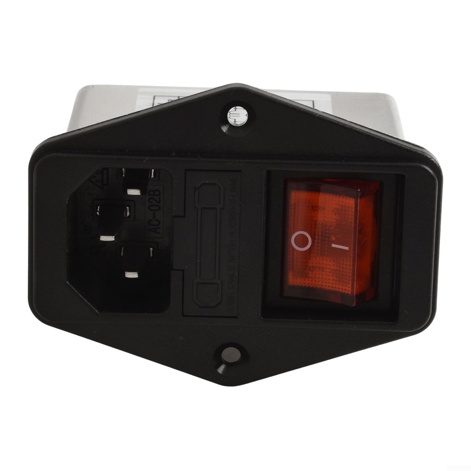 Filtro di rete EMI CW2C-10A-T presa IEC 3A/6A/10A alloggiamento metallo interruttore sicurezza illuminazione industriale