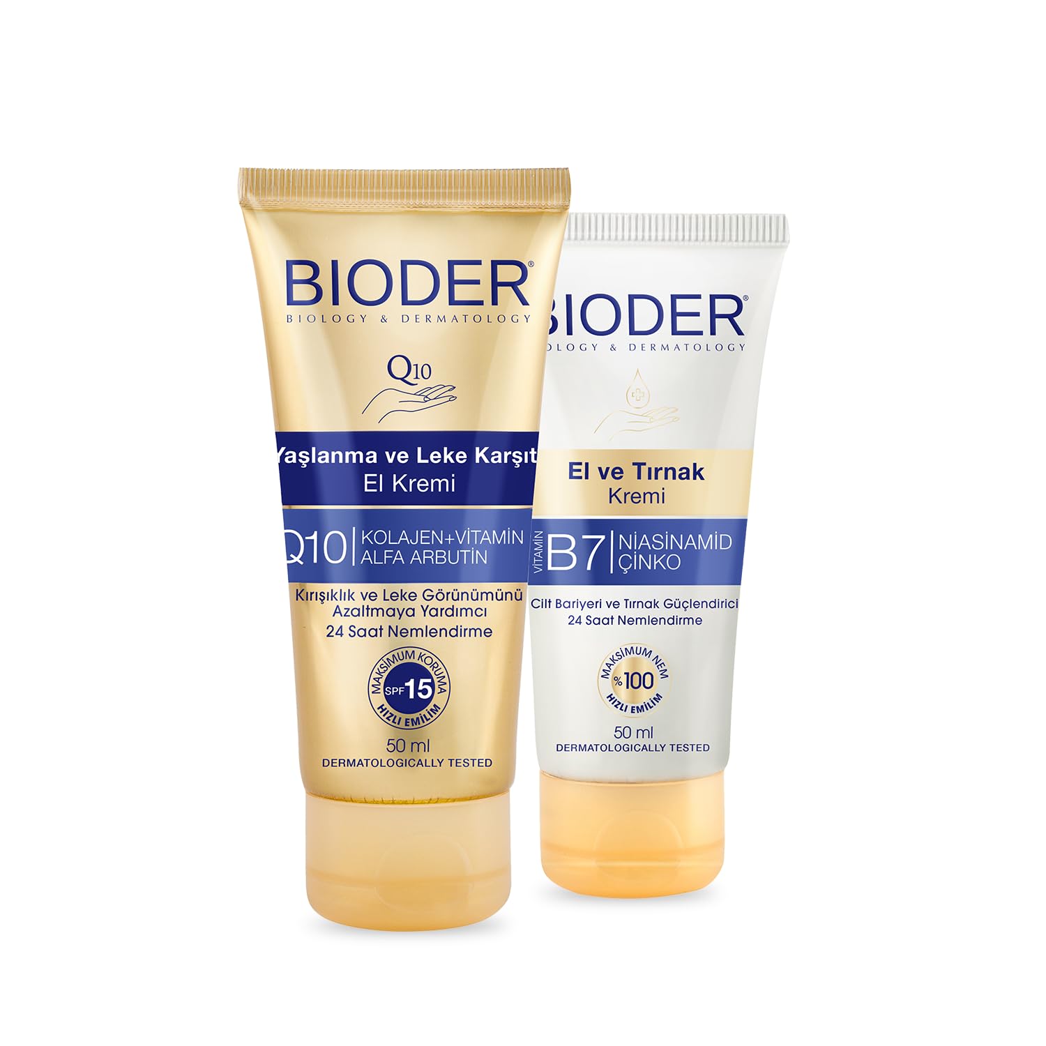 Bioder El Bakım Kremi Seti 2'li, 100 Ml, Set 3