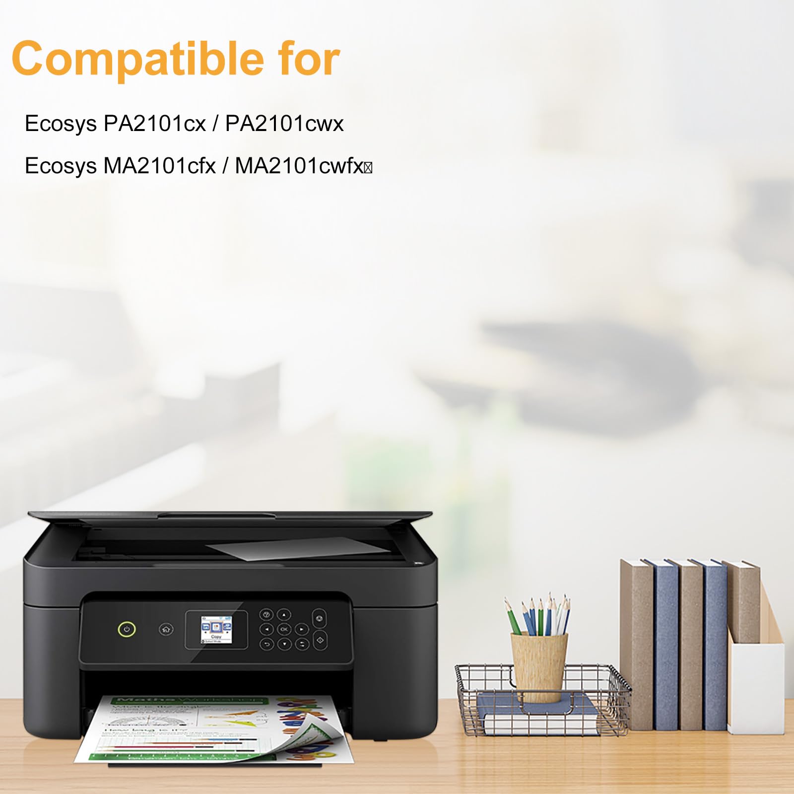 LeciRoba TK5480 TK-5480 - Toner per Kyocera TK5480 TK-5480K TK-5480C TK-5480M TK-5480Y per stampante Kyocera Ecosys PA2101cx PA2101cwx MA2101cfx MA2101cwfx MA2101cwfx