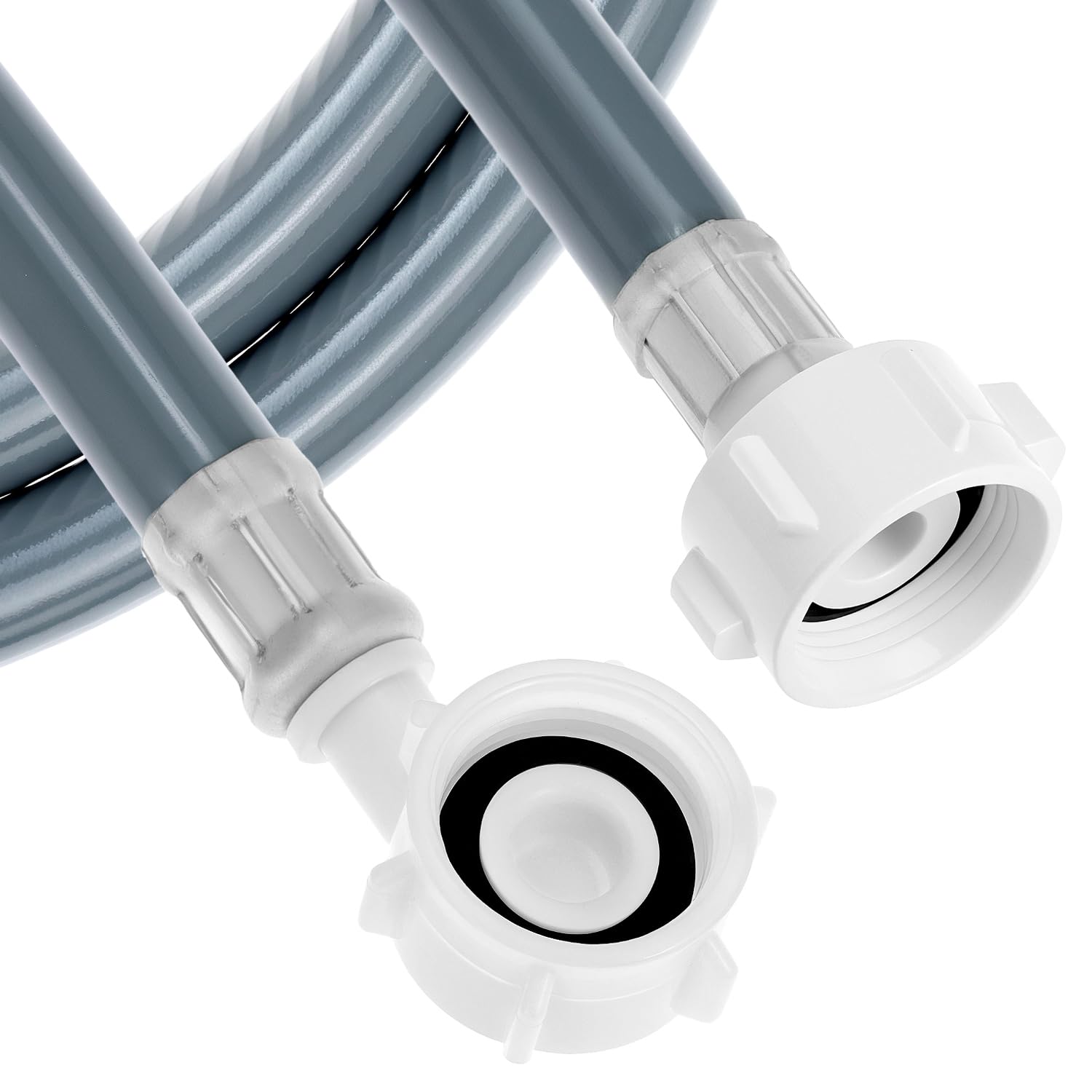 QWORK® 1.5 Metre Universal Washing Machine Cold Water Inlet Pipe, Inlet Pipe Feed Hose
