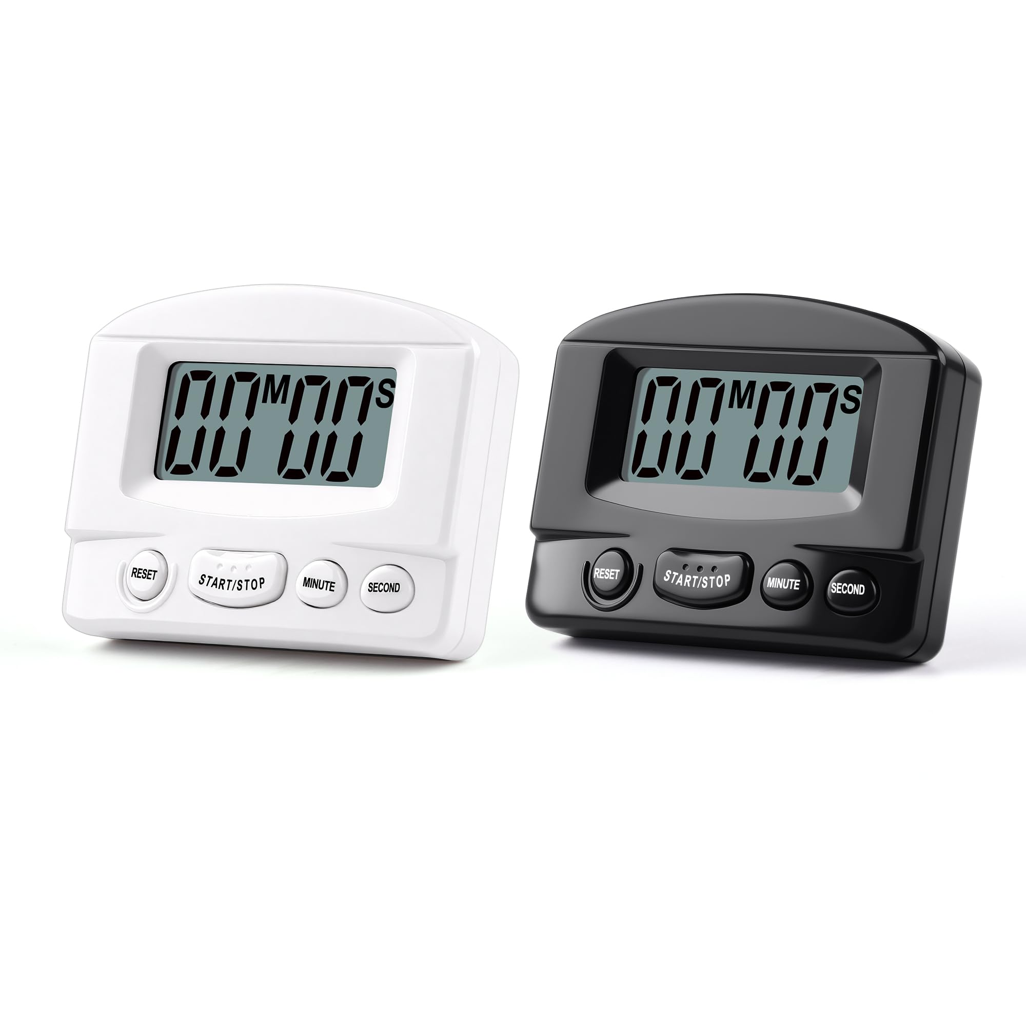 Elalove Kitchen Timer Magnetic Timer with Stopwatch 99 Minutes 59 Seconds Digital Timer for Cooking Children's School Office Sports Skincare Leisure Volume Adjustable