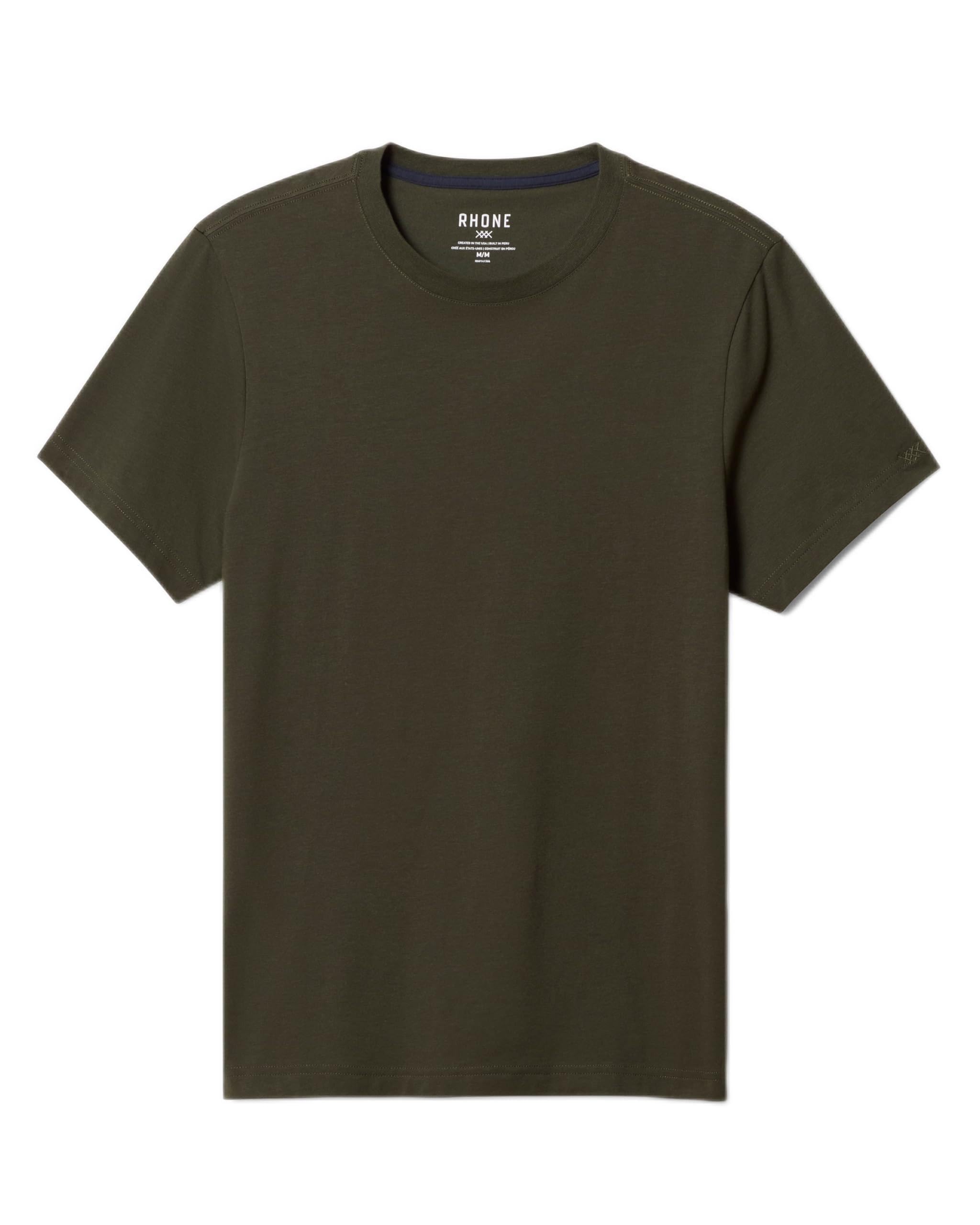 Rhone Element Mens T Shirts Ultra-Soft Everyday Mens Shirts Organic Peruvian Pima Cotton Shirts for Men