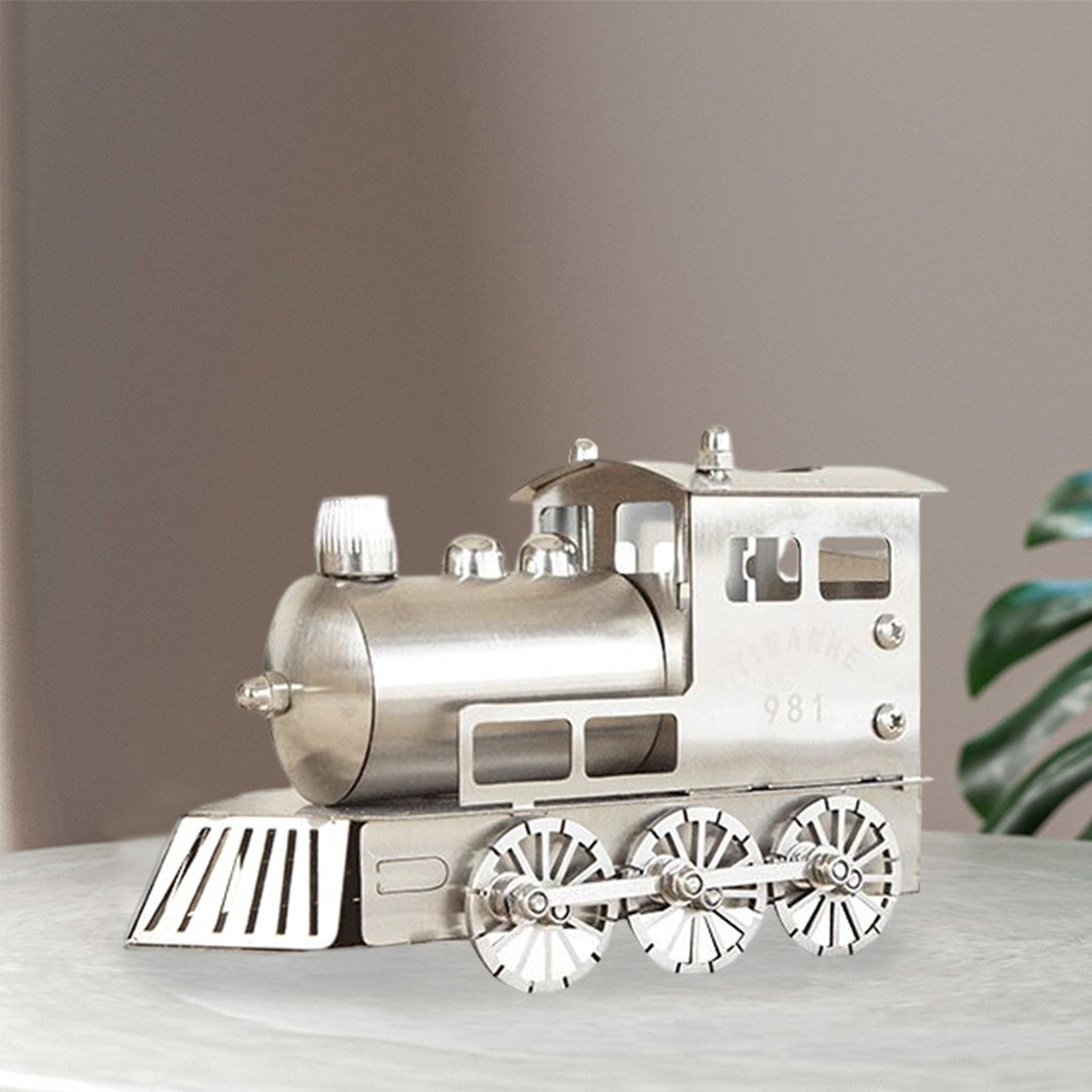 Piccola a Vapore, Giocattolo Decorativo, Supporto Da Tavolo, Modello di, Collezione di Ornamenti per Bambini Piccoli, per Bambin
