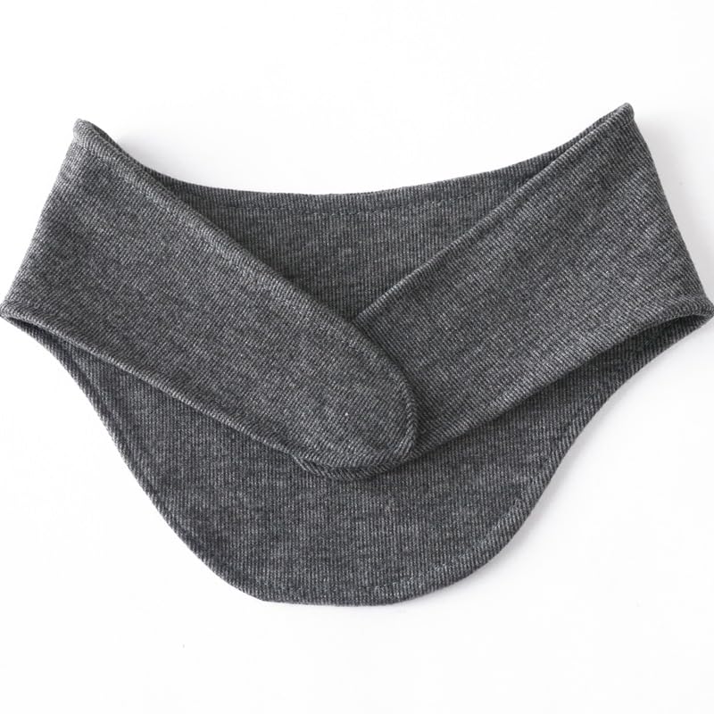 Selbsterwärmende Nackenbandage Nackenband Halskrause Nackenwärmer Turmalin Nackenpolster Hals Pad Nackenkissen Nacken Wickelbandriemen mit Klettverschluss Halskrause Gürtel für Büro Nackenschmerzen