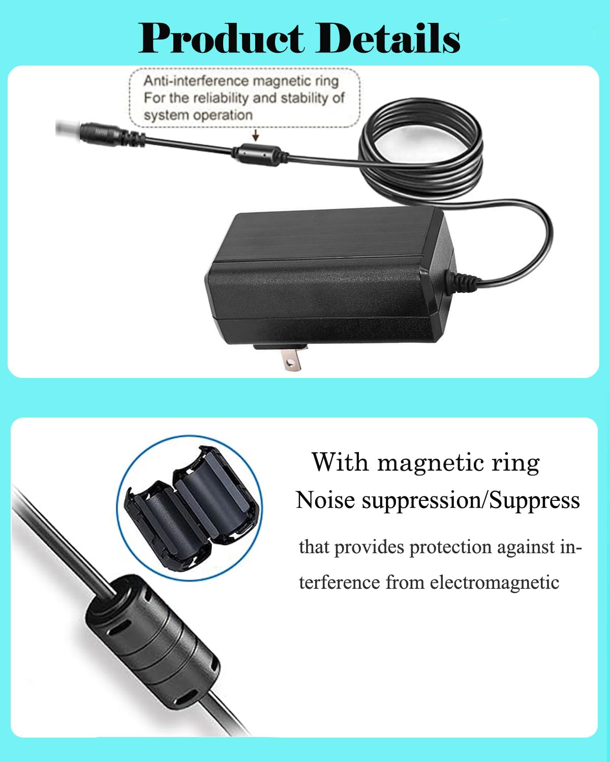 Amazon.com: 12V 3A Adapter for FJ-SW1203000 FJ-SW1203000N FJ