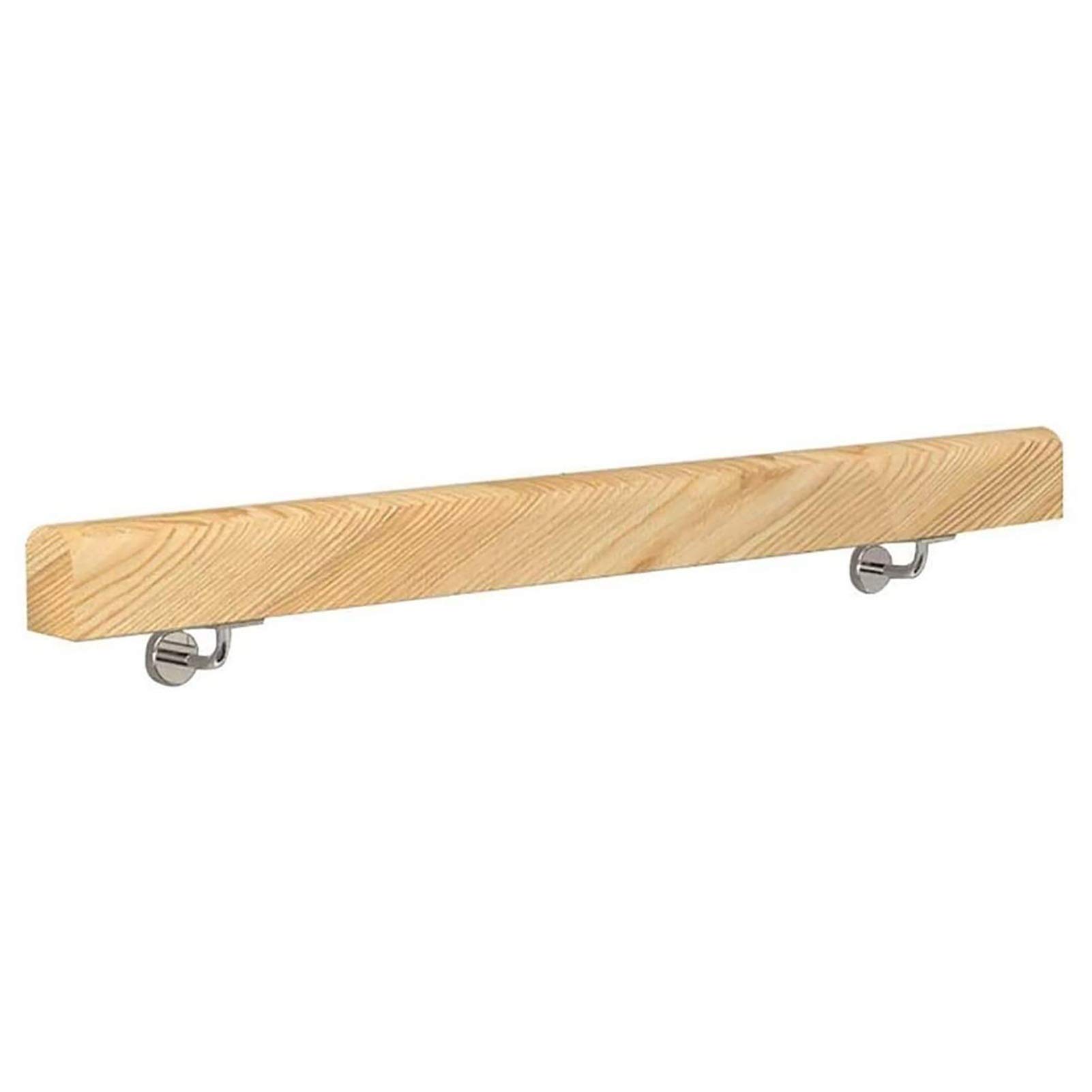 Rampe d'escalier de style loft intérieur kit complet en bois de 50 à 150 cm
