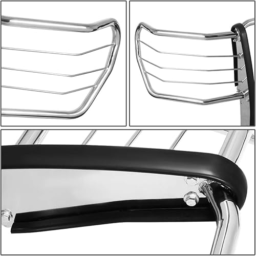 Vista 44 de DNA Motoring GRILL-G-006-BK Parachoques Delantero Cepillo Rejilla Guardia, Negro