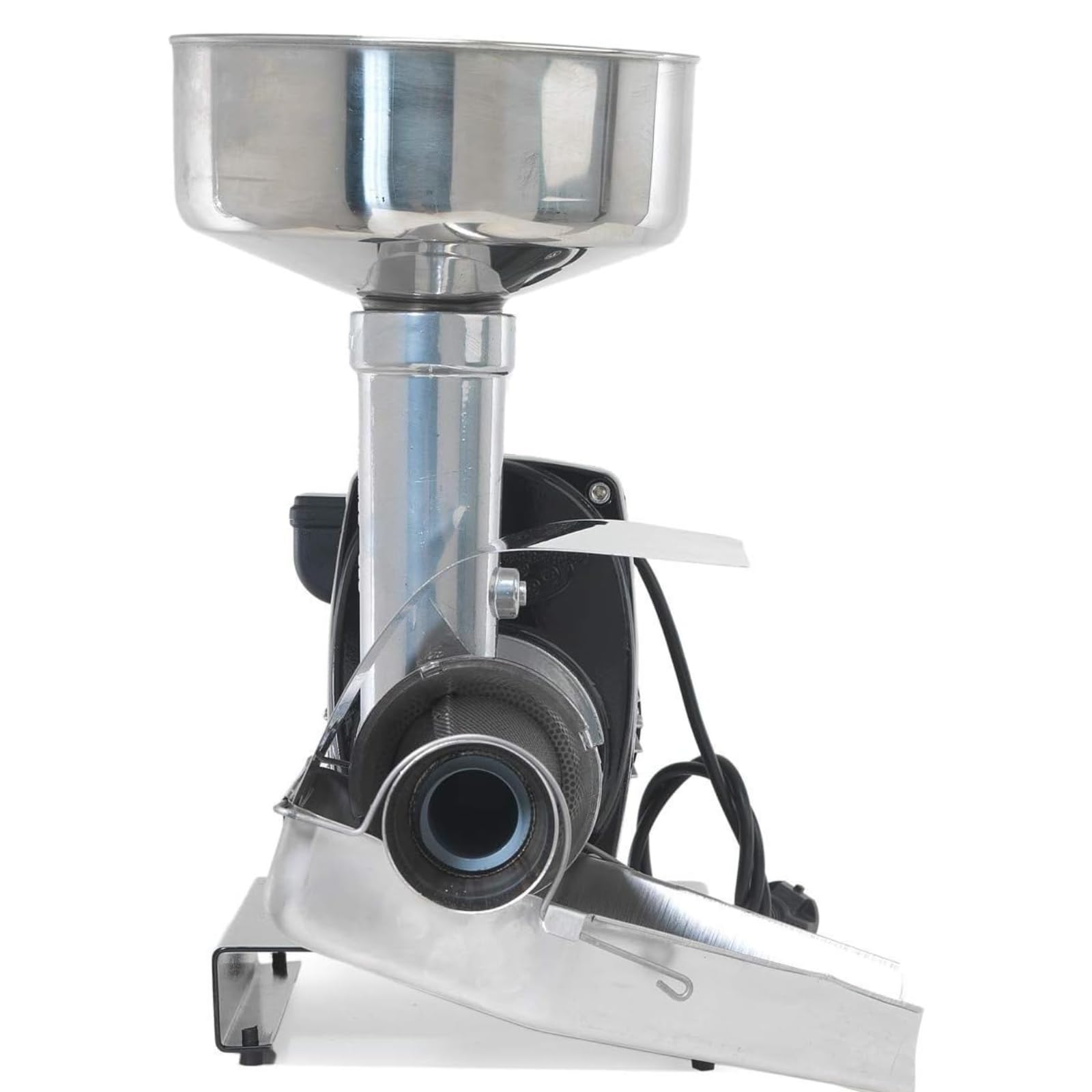 Spremipomodoro Elettrico Spremitore per Passata di Pomodoro e Marmellate, in Acciaio Inox Passapomodoro Professionale con Motoriduttore per Salsa Fresatrice in Acciaio Inox