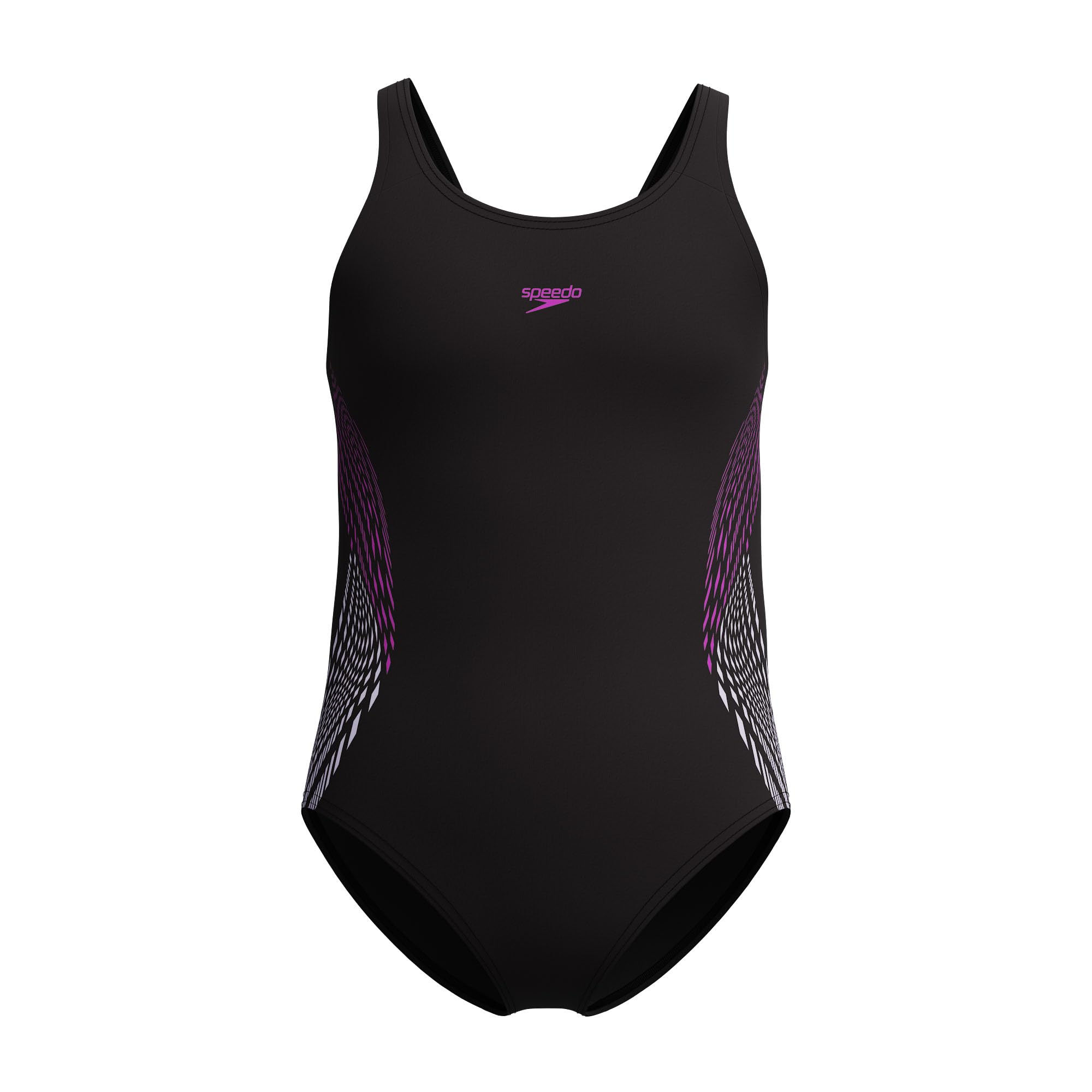 Speedo Girls Placement Muscleback Swimsuit Swimming Costume Diva Size 7-8 Years