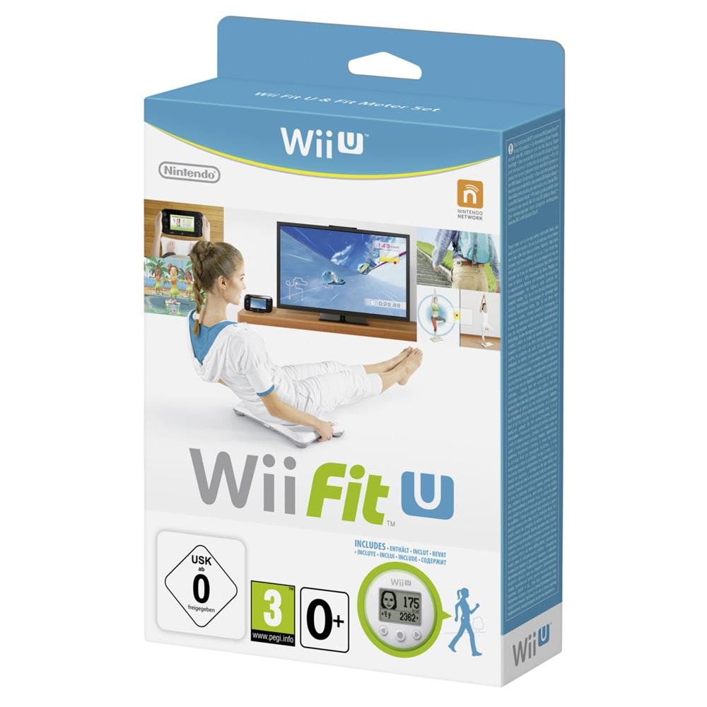 Wii Fit U + Fit Meter Grün