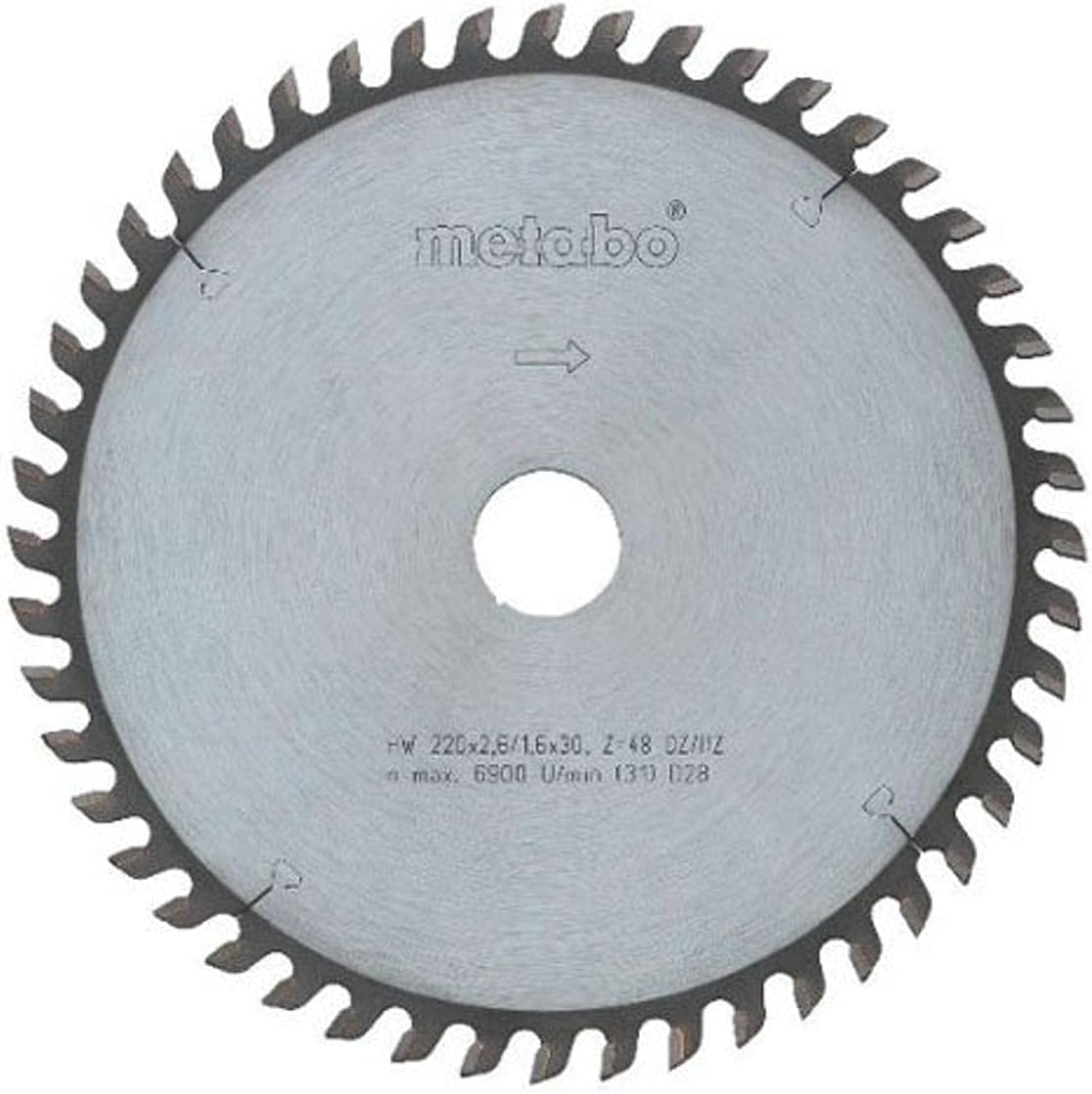 Metabo 628046000 250 x 30 42 WZ HW/CT Circular Saw Blade