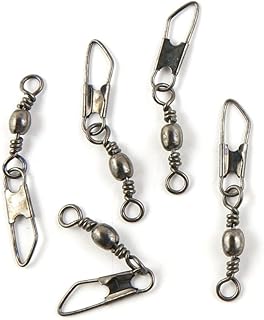 420 Pcs Fishing Swivel Sea Terminal Tackle Clip Connector Solid Coastlock Bulk Lots 09969 Snap Rolling Test 12kg Cross Lock