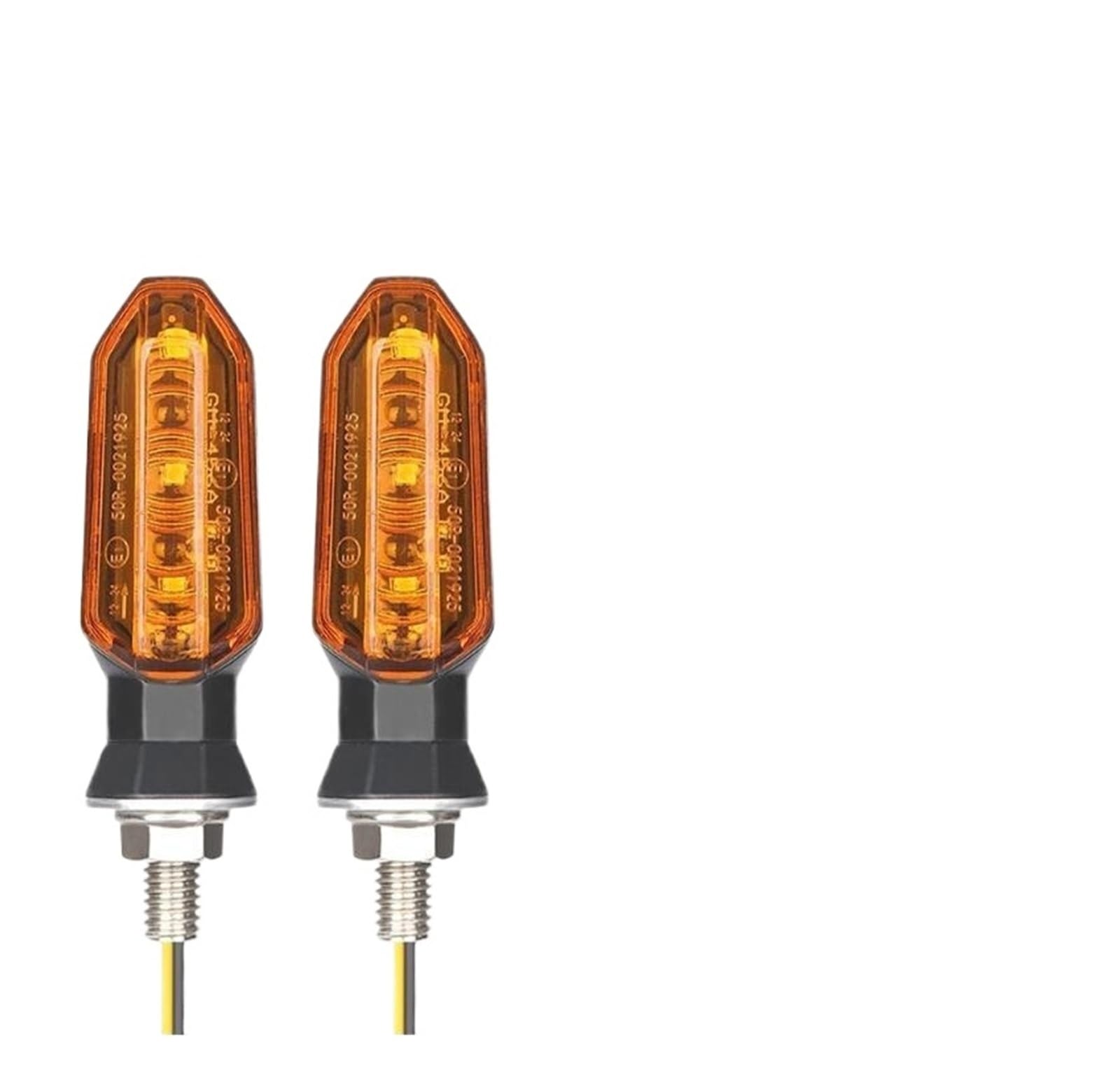 8mm LED Turn Signal Lights Flashing Light Blinker Lamp 12V Indicator