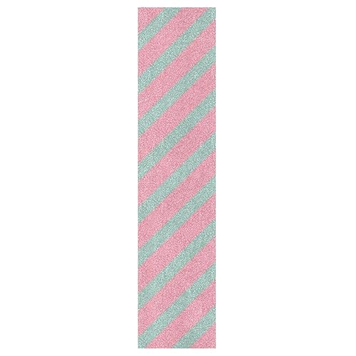 Vista 136 de Abstracto Negro Gris Geométrico Skateboard Grip Tape 33x9inch Papel de lija Longboard Scooter Griptape Diseño antideslizante y anti-desgarro