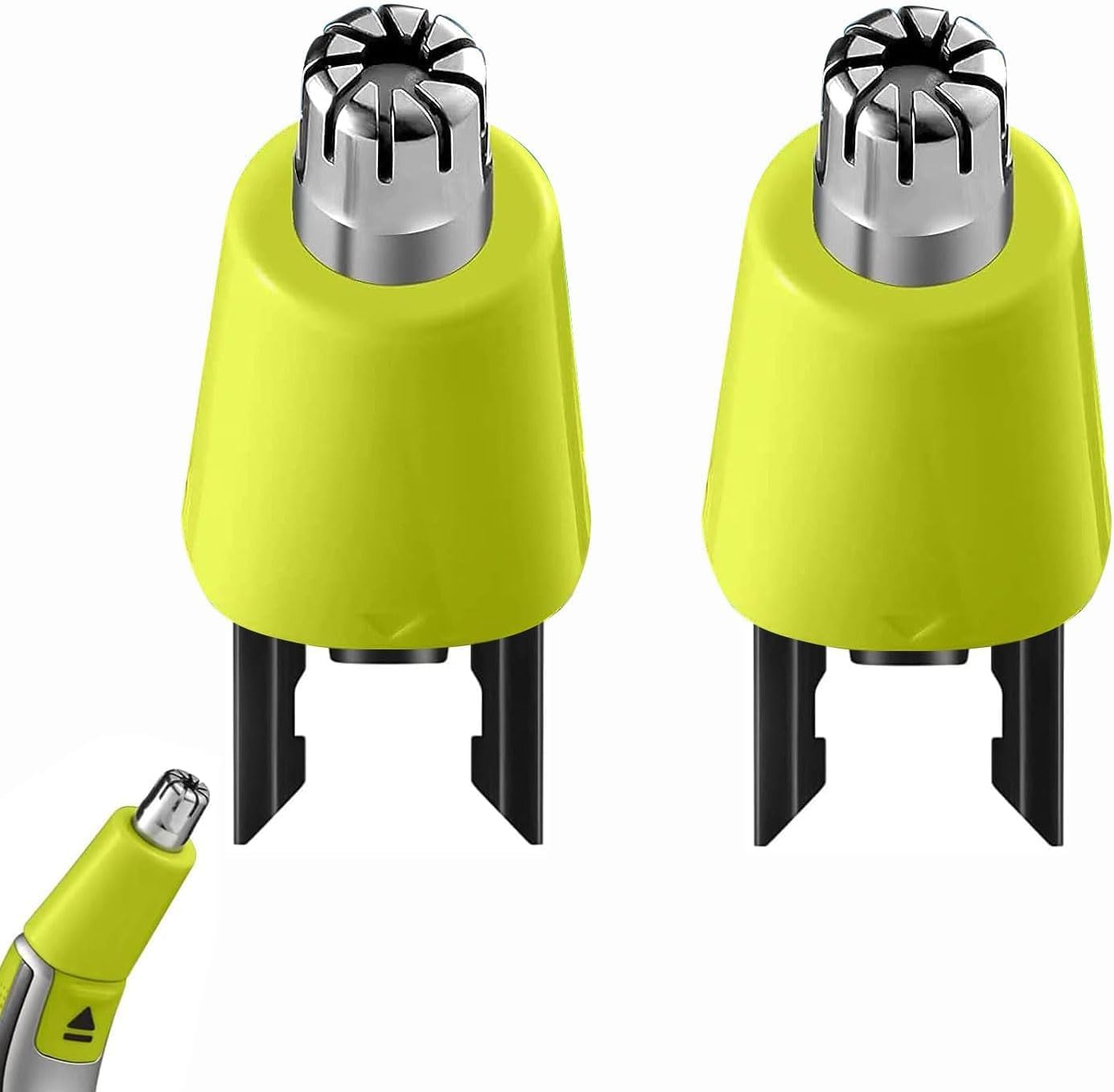2 szt. Wymienne głowice trymer do nosa kompatybilny z jednym ostrzem QP2520 QP2630 QP2724 QP2734 QP2834 One Blade 360 i One Blade Pro Golarka dla mężczyzn Prezent