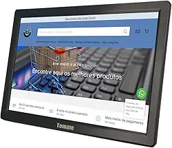 Tv 14 Portátil Led 12v USB Tomate Onibus Carro Van MTM-1410