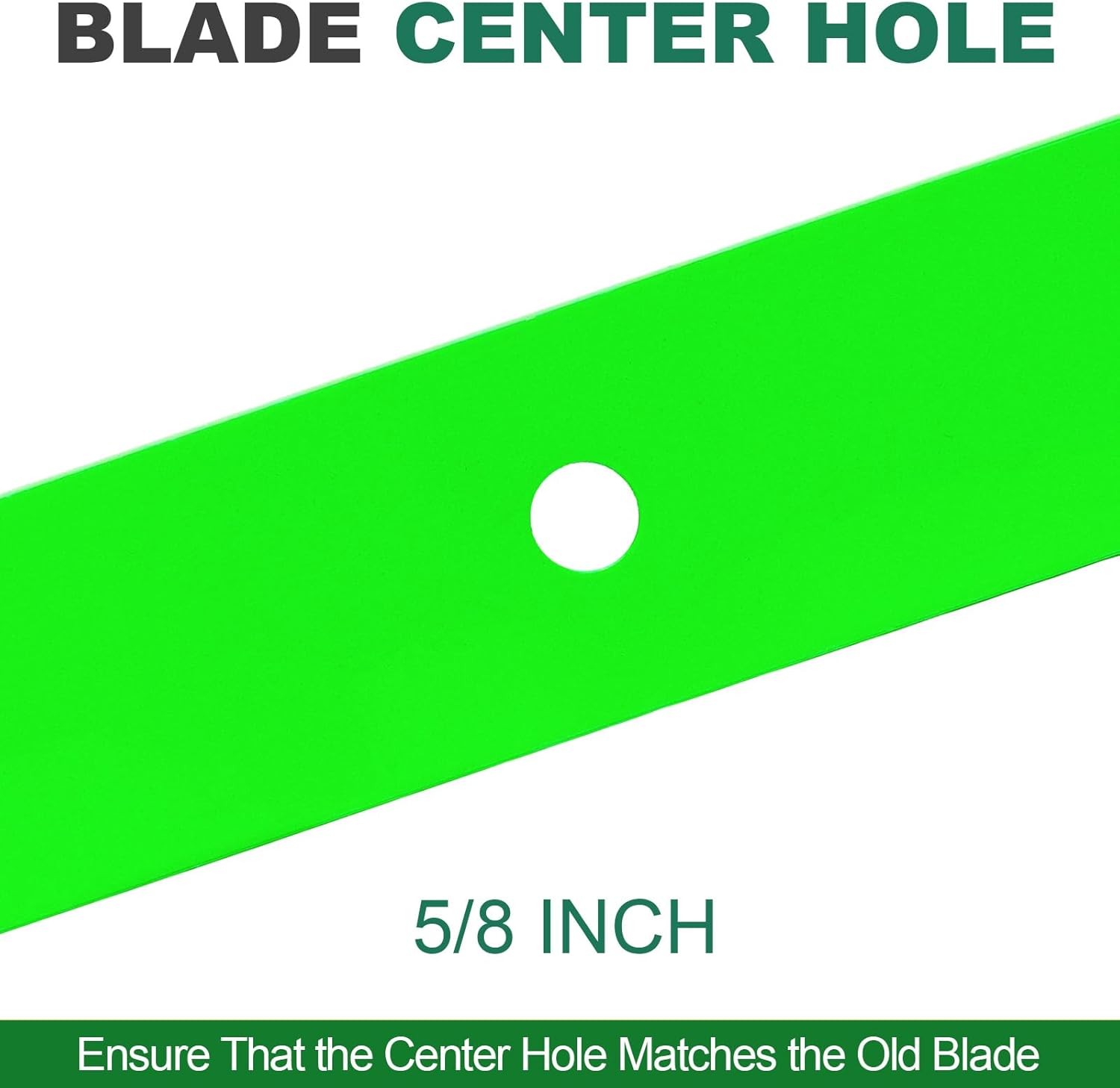 91-626 SCA g 48111 481708 Fe rris 5020842 5101755 5101755S Simplicity 5022808ASM 61" Lawn Mower Blades, Compatible with Fe rris Bad Boy Sc ag 61" Lawn Mowers (6pack)