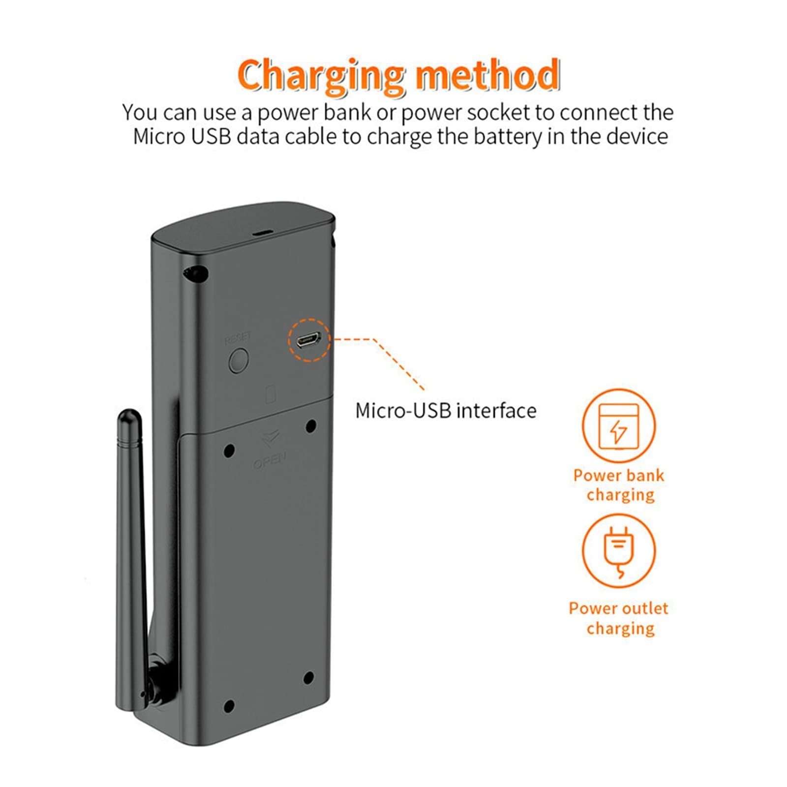 Videoportero con cámara de alta definición, Tuya Smart Home Video Timbre Cámara Al aire libre Timbre inalámbrico Intercomunicador for protección de seguridad del hogar Timbre de la puerta Audio claro,