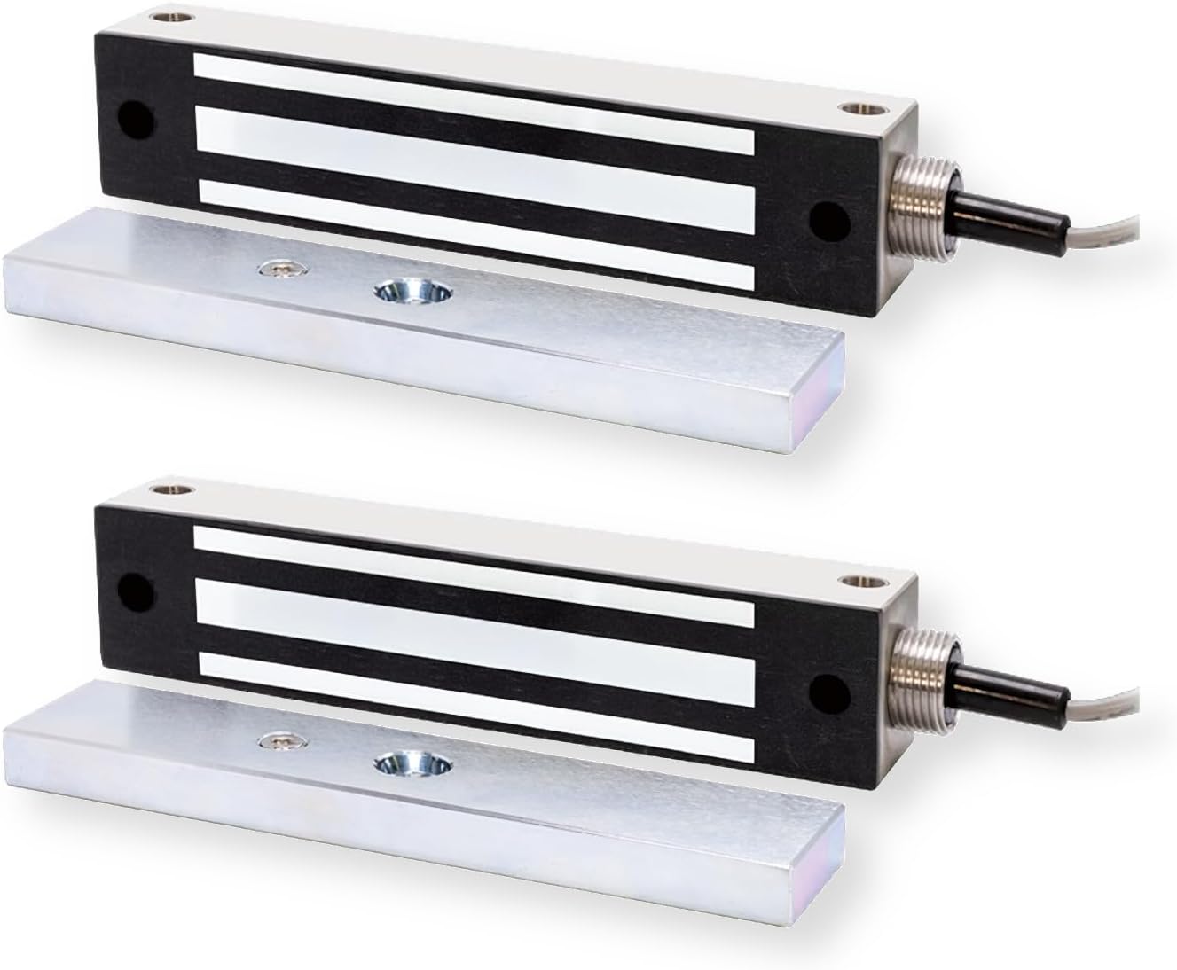 Seco-Larm E-946FC-600Q Electromagnetic Gate Lock, 600-lb Holding Force, Face or Surface Mount For Indoor and Outdoor Applications, Water Resistant and Vandal Resistant