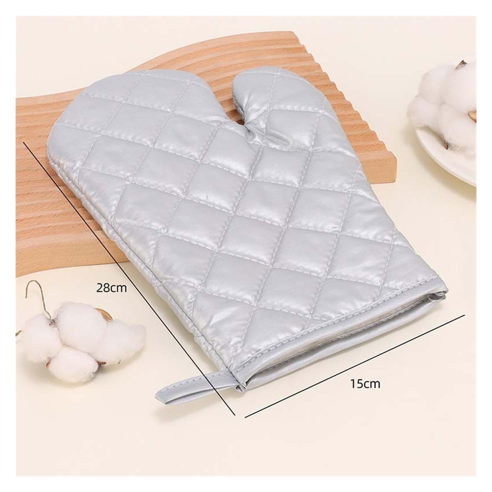 1 Paire De Gants Pur Coton Épaissi pour Cuisine