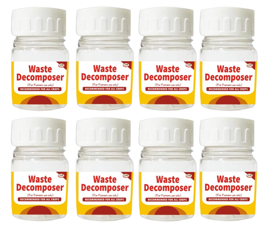 Waste Decomposer (Pack of 8) Organic NCOF WDC Decomposer for Kitchen Compost Maker & Potting Mixture (B0CRF6ZF8C) Amazon Price History, Amazon Price Tracker