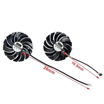 95mm PLD10010S12HH RTX3060 RTX3070 GPU Fan for MSI RTX 3070 3060 Ti Ventus 2X Graphics Card Cooling Fan (Fan-A)