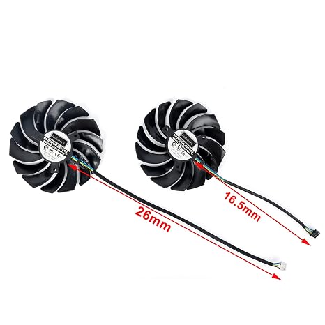 95mm PLD10010S12HH RTX3060 RTX3070 GPU Fan for MSI RTX 3070 3060 Ti Ventus 2X Graphics Card Cooling Fan (Fan-A)