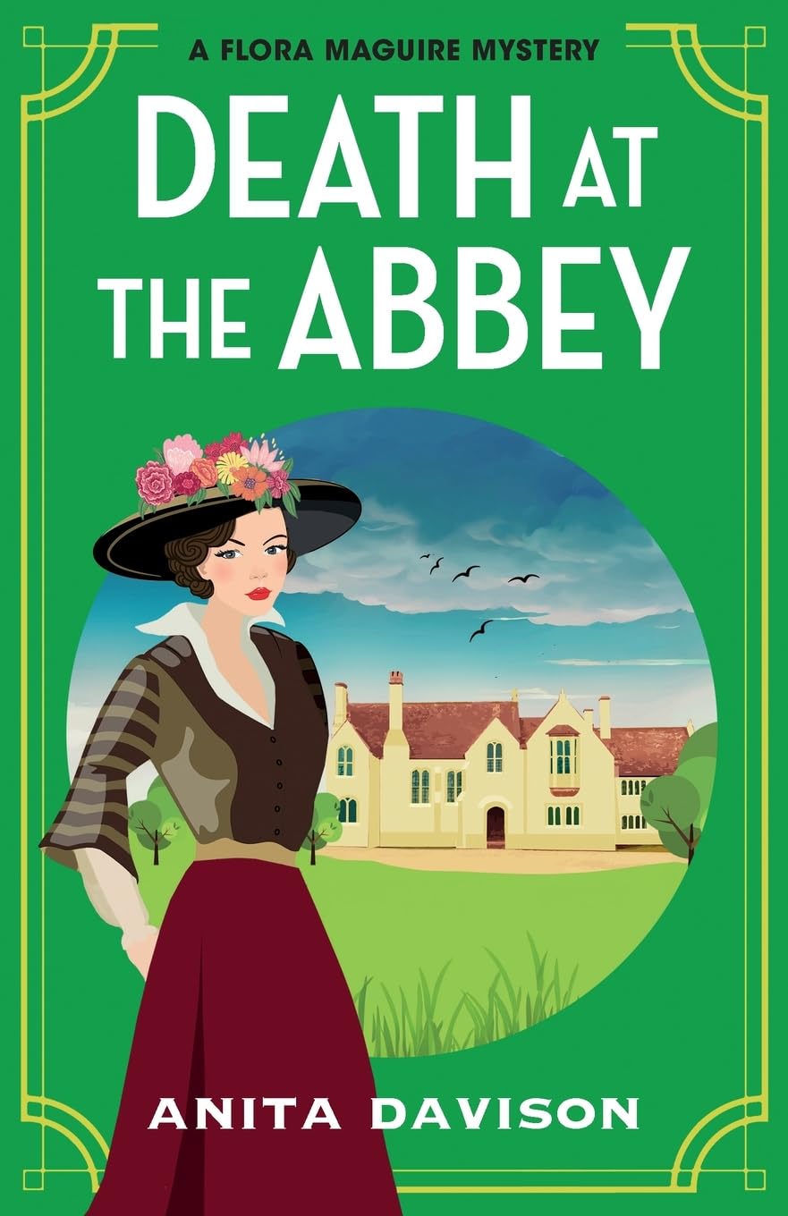 Death at the Abbey: A gripping, historical cozy mystery series from Anita Davison (The Flora Maguire Mysteries, 2)