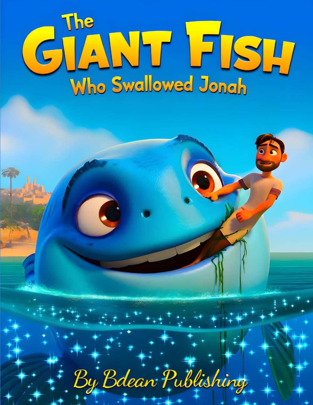 The Giant Fish Who Swallowed Jonah: A Funny Bible Story for Kids About Obedience and Second Chances