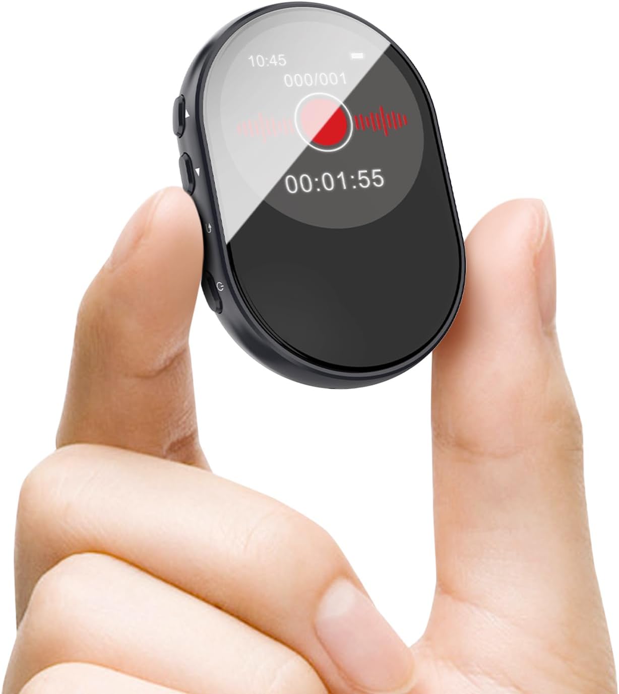 Intelligent Voice Recorder AI 128GB with Display and Artificial Intelligence, Noise Reduction, Power On Password, Timed Recording, Memory Playback