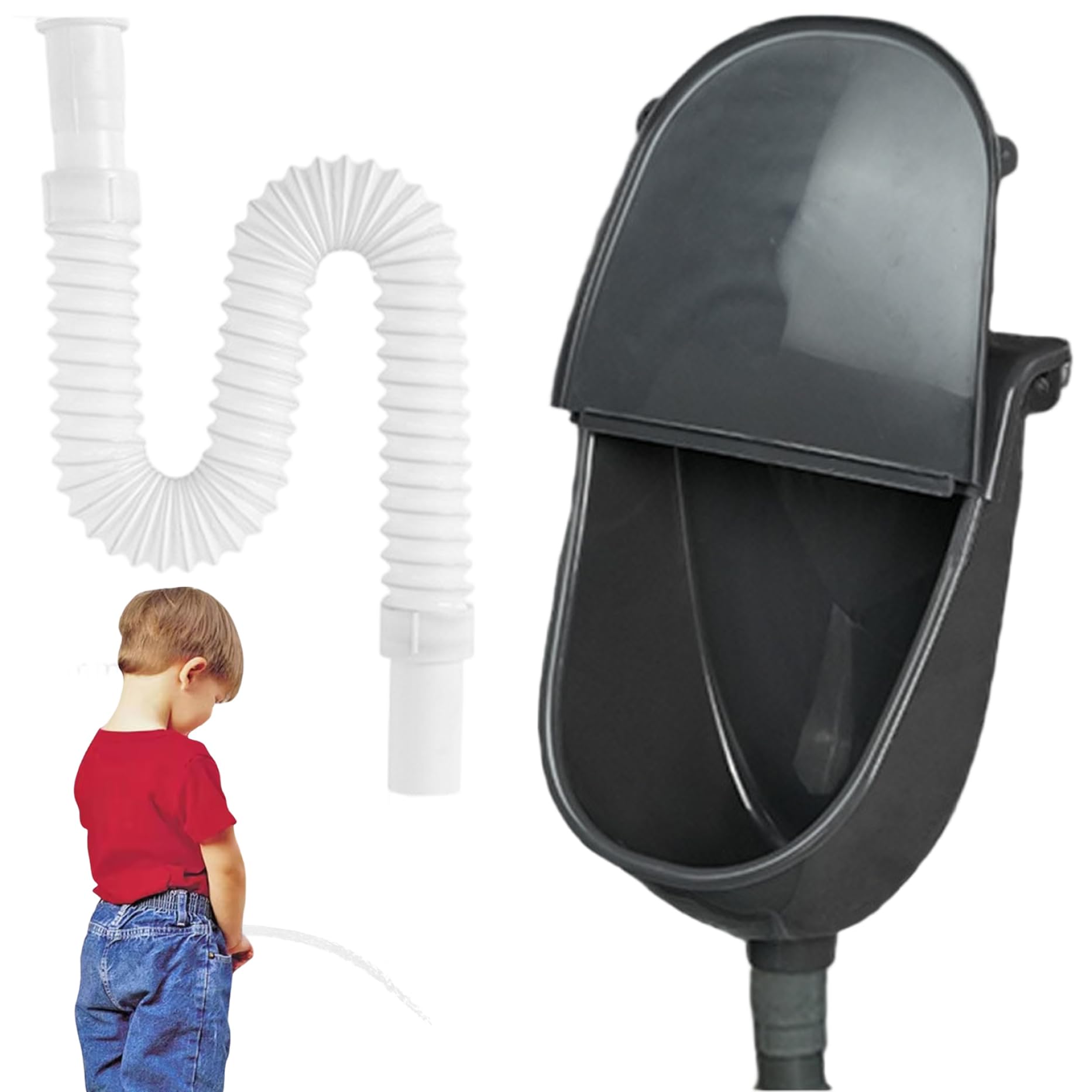 Urinoir plastique portable pour le jardin et les voyages en camping-car sans odeur