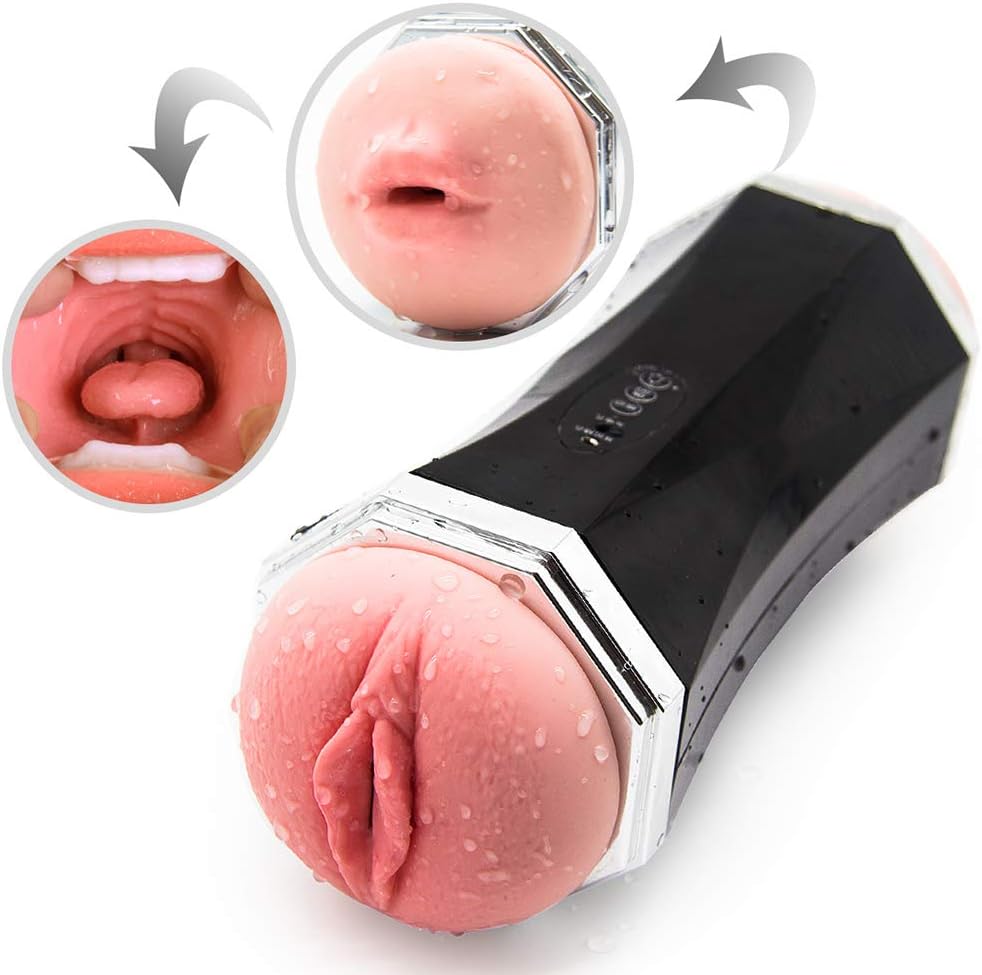 Handsfree Automatical Piston Telescopic Rotation Multi Modes Speeds USB Rechargeable Men Oral Sleeve Stroker S(exy for Men se'x Toy six Toys for Mens- Sexy Underwear for Men