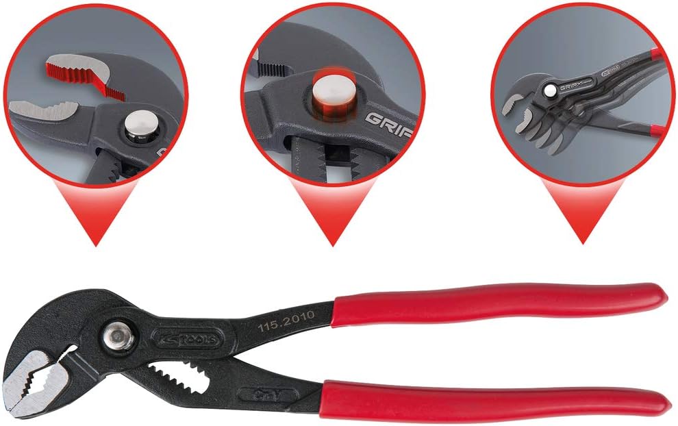 KS TOOLS Water Pump Pliers, 175mm