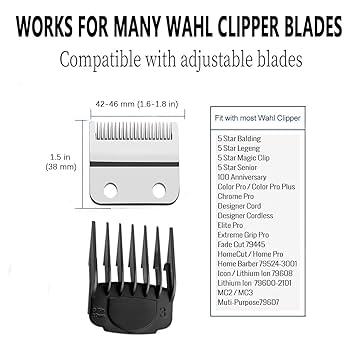 Wahl バリカン　マグネットアタッチメント Amazon.com: Kaynway for Wahl Magnetic Clipper Guards 10 PCS