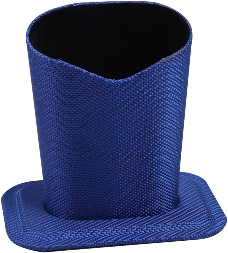 Ciieeo Blue Cloth Eyeglass Holder Stand, 2pcs Portable Home Car