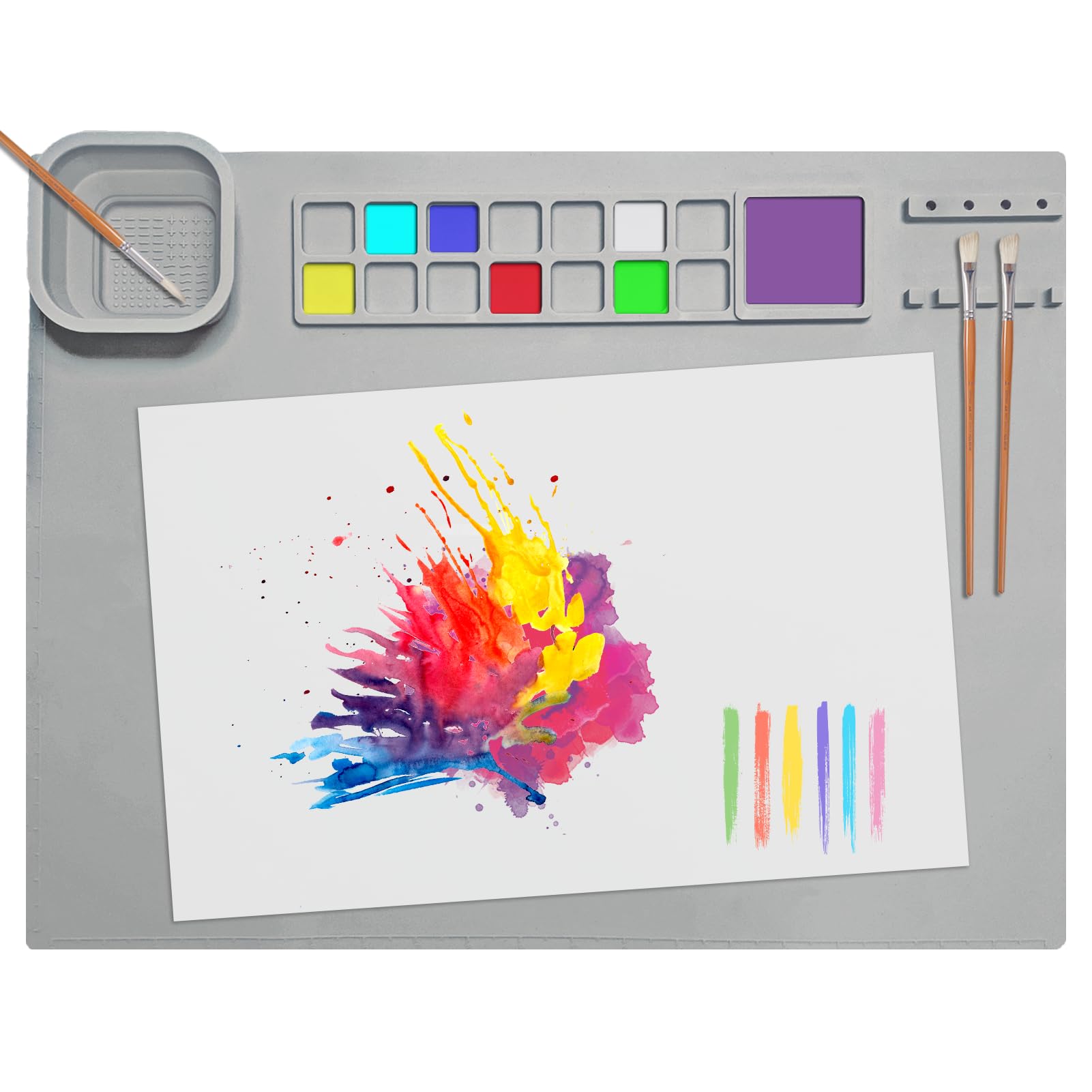 Non-Slip Canvas Work Board (12x12 inch)