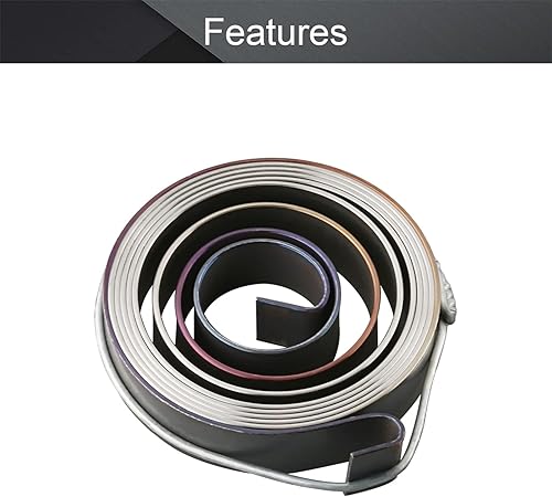 Miniatura 21 de MroMax 1 resorte de prensa de taladro, diámetro exterior de 1.65 pulgadas, 0.31 pulgadas de ancho, 0.03 pulgadas de grosor, longitud de expansión