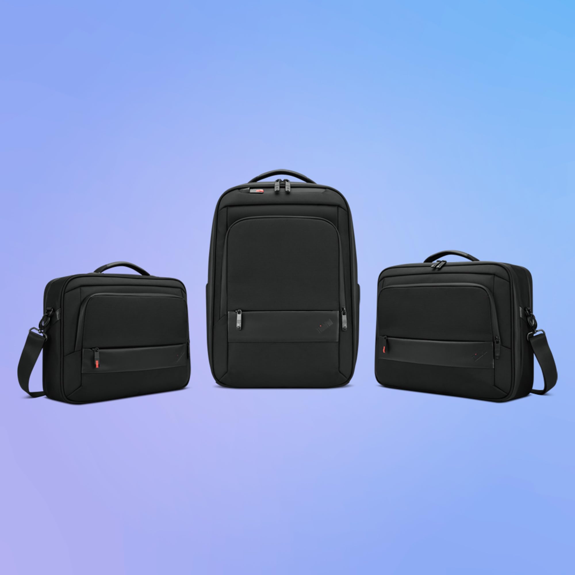 Lenovo ThinkPad Professional Backpack Gen 2 Zaino Laptop 16", PET riciclato, Scomparti imbottiti, Workstation frontale, Fascia trolley, per Business/Viaggio/Ufficio – Nero